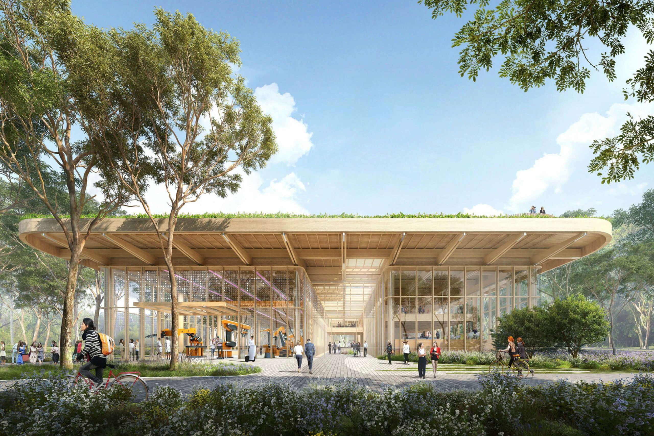 Sod Turning Marks Start of Work at the Advanced Manufacturing Research Facility