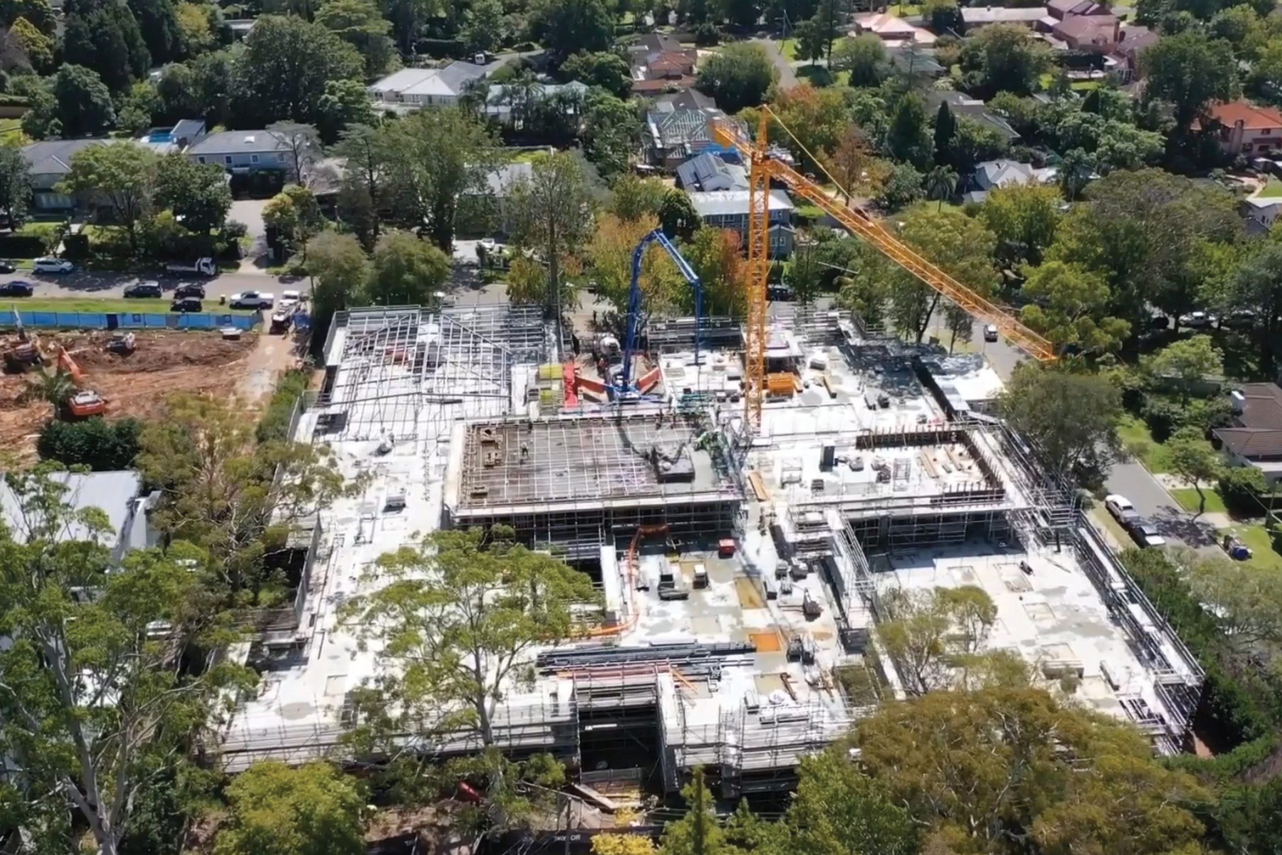 Final Pour Sequence Complete at Estia Health St Ives