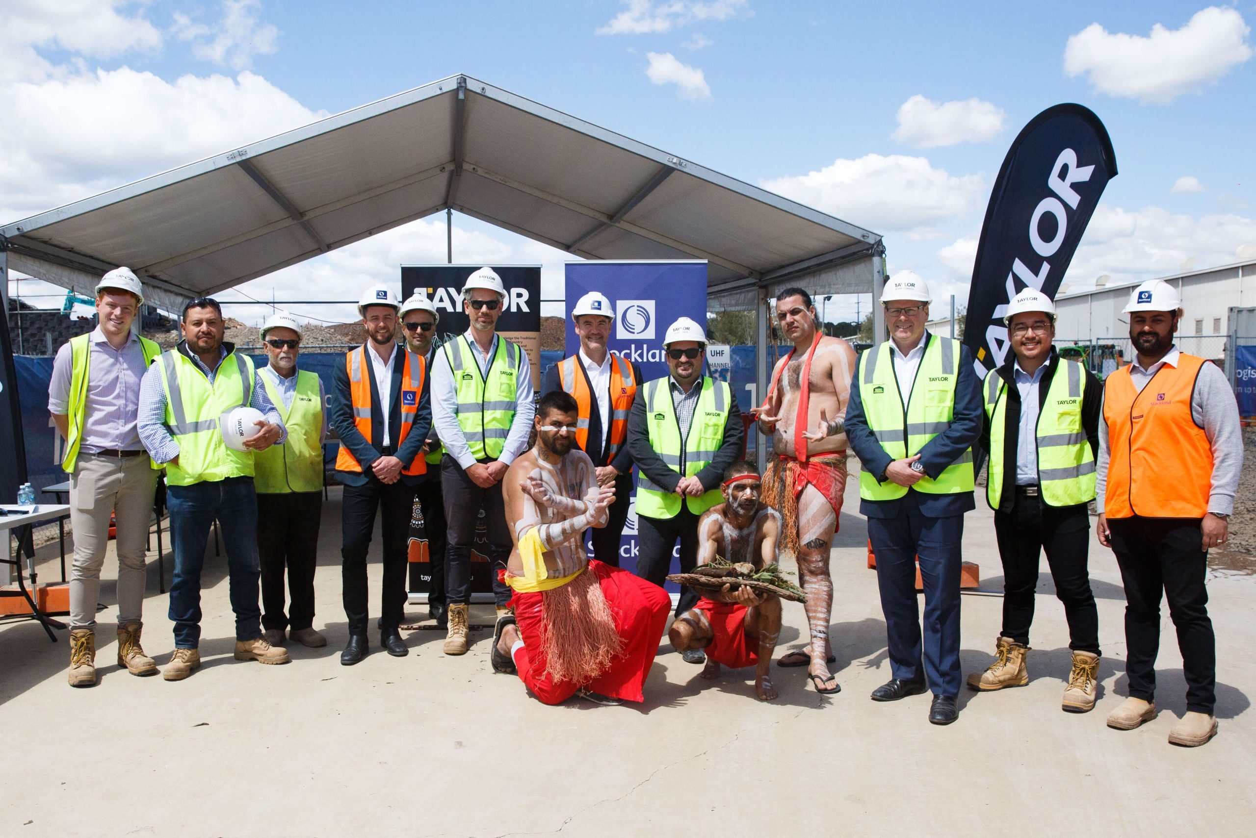 Taylor Marks the Start of Construction at Stockland’s Ingleburn Logistics Park Stage 3 with a Traditional Smoking Ceremony
