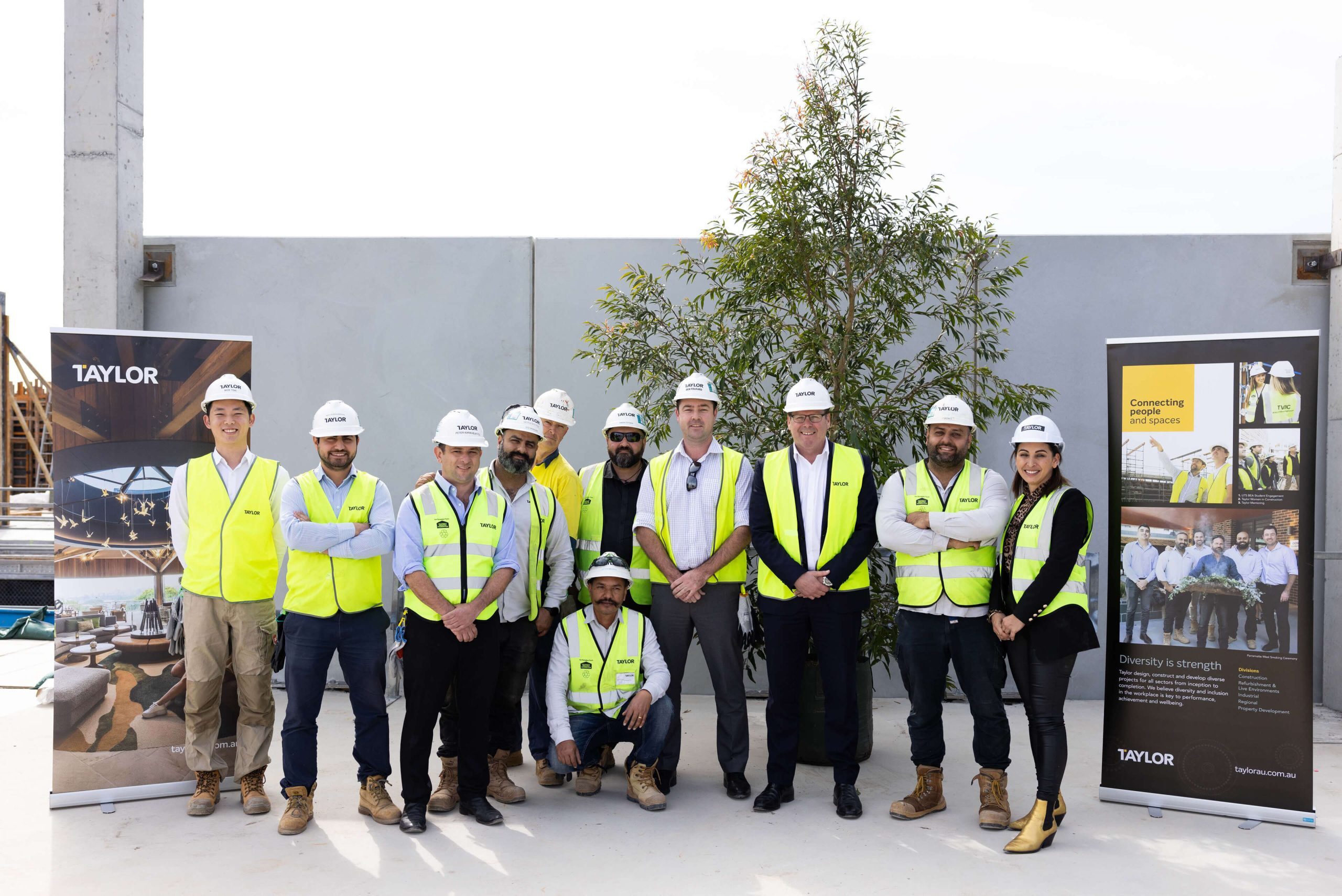 Topping Out Ceremony Celebrated at Pendle Hill High School