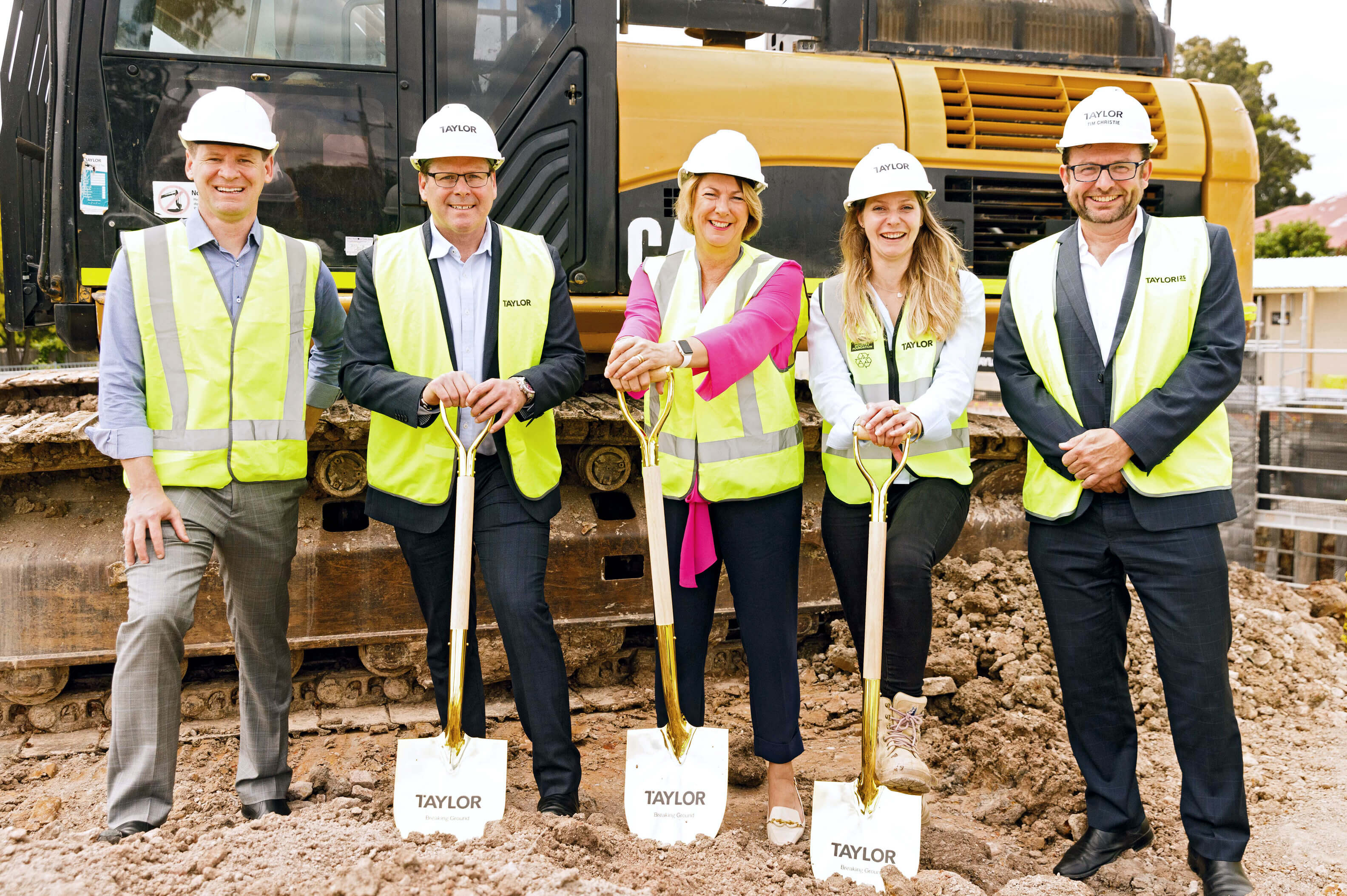 Breaking Ground alongside NSW Land and Housing Corporation to officially commence construction at Warwick Farm.
