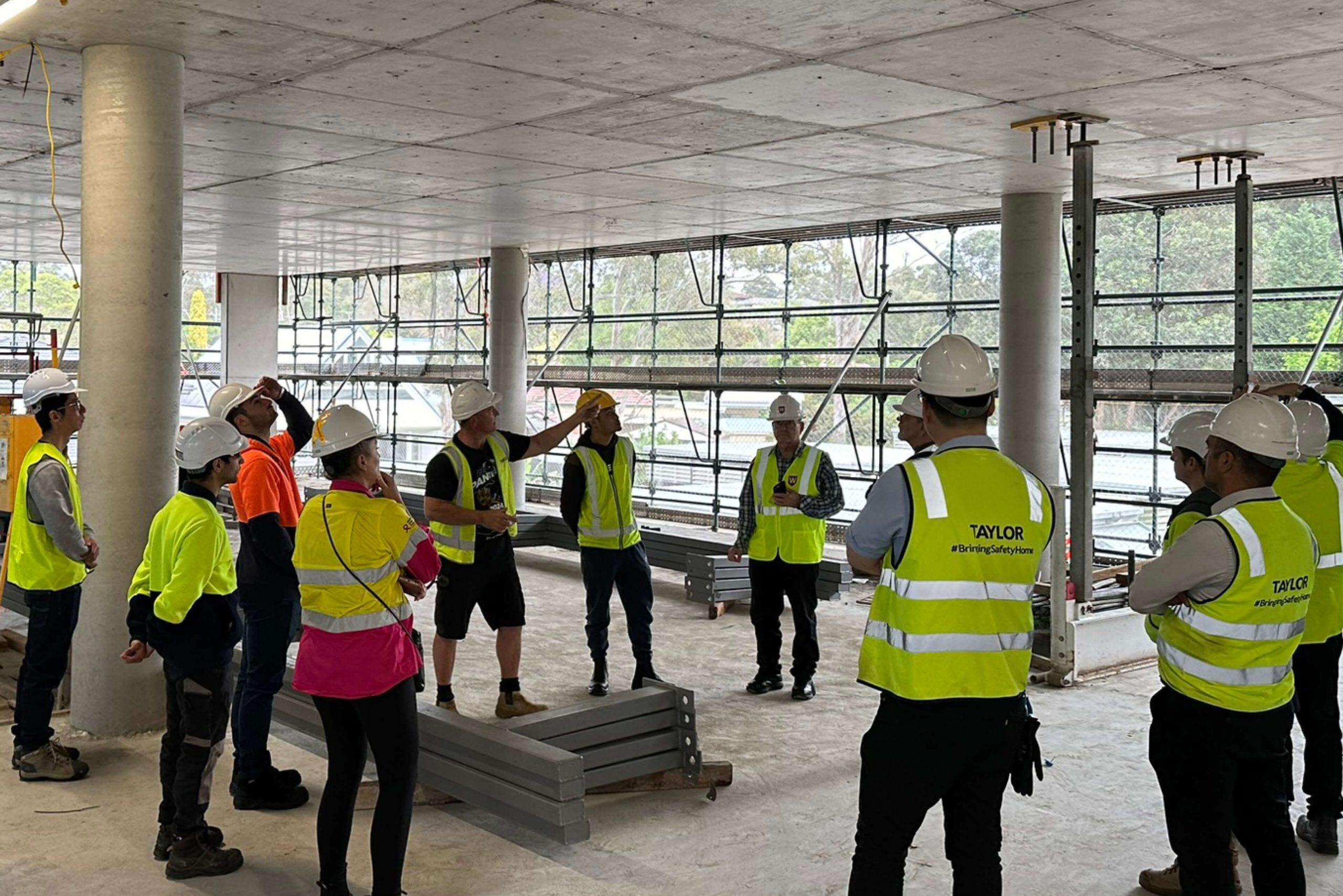 Taylor Hosts an Educational Site Tour at Darcy Road Public School