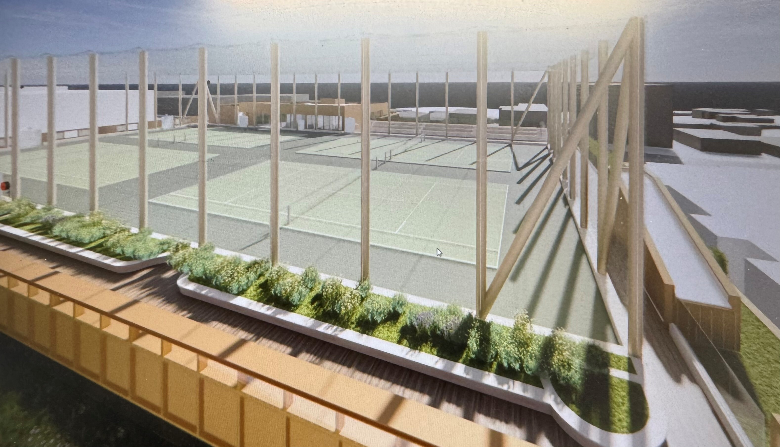 Tennis-courts-at-The-Anne-Johnstone-Wellbeing-and-Sports-Centre-Taylor-Construction-Education