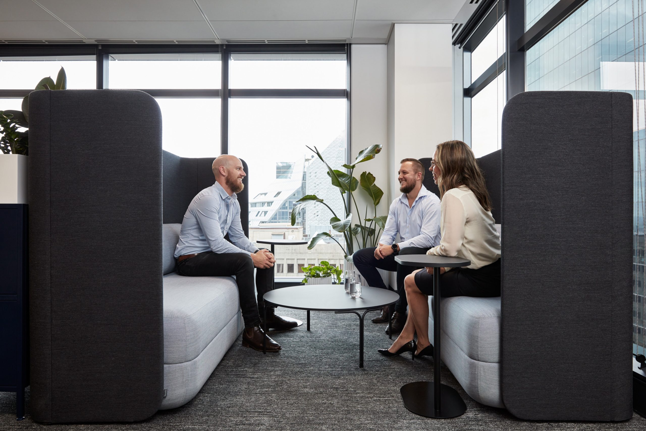 6 meeting pod taylor headquarters taylor construction commercial fitout